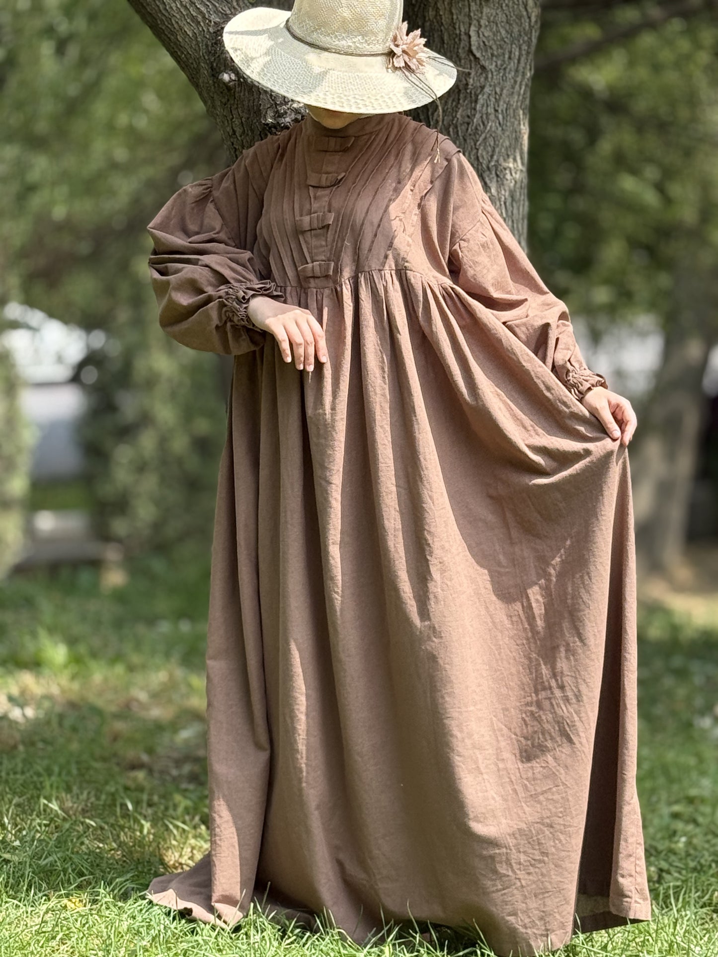 Lina Linen Dress